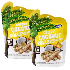 크리스피 코코넛 롤 군옥수수맛 스낵 70g 2개세트