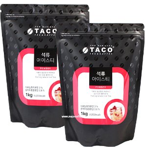 타코 석류 아이스티 리필 1kg 2개세트