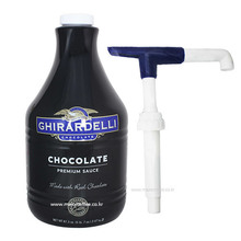 기라델리 초콜렛 소스 2.47kg + 블루/화이트펌프