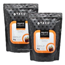 타코 복숭아 아이스티 리필 1kg 2개세트